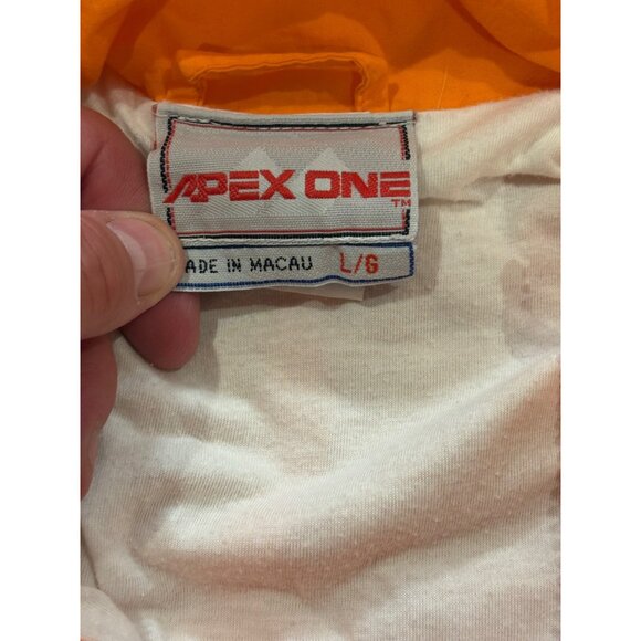 Vintage 1990's Apex One Tennessee Volunteers Full Zip Windbreaker Jacket Men's L - Picture 7 of 8